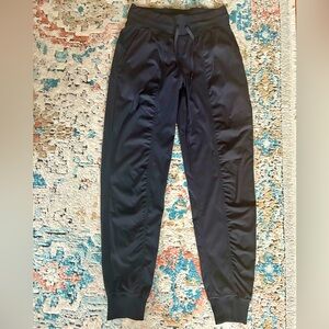 Lululemon Black Mid-rise Dance Studio Joggers